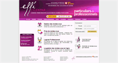 Desktop Screenshot of efficalendar.com